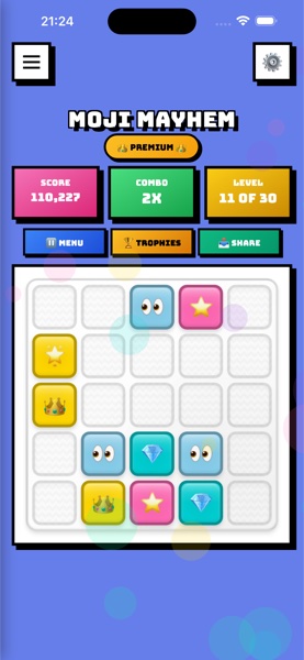 Moji Mayhem gameplay